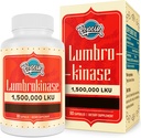 Lumbrokinase 200mg (Max Activity 1,500,000 LKU) - Lumbrokinase Enzymes Supplemento, Più efficace di Nattokinase - 90 capsule