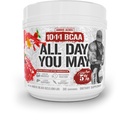 5% Nutrition Rich Piana AllDayYouMay BCAA Powder | Premium Intra & Post Workout Aminoacidi, Idratazione, Endurance, recupero del muscolo, Joint & Liver Support | 16.93 oz, 30 Serve (Fruit Punch)
