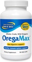NORTH AMERICAN HERB & SPICE OregaMax - 90 Caps Vegi - Confezione da 3 - Supporto sano digestivo e immunitario - Integratore origano P73 con aglio e cipolla - Non OGM - 270 Total Servings