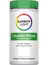 Supporto immunitario dell'attacco della controparte della luce arcobaleno, supplemento dietetico fornisce supporto immunitario, con vitamina C, zinco e 3 miscele di erbe mirate, Vegan e Gluten Free, 90 Conte