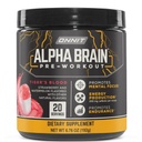 ONNIT Alpha Brain Pre-Workout Powder, IGENTM Non OGM Testato, Tigre's Blood Flavor, Pre-Workout Supplement per Donne e Uomini, Integratore alimentare, 20 Serve per Tub, 6.76 oz