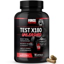 FORCE FACTOR Test X180 Booster di testosterone non rilasciato per gli uomini di costruire il muscolo, aumentare la forza e migliorare le prestazioni, supplemento di testosterone per la salute degli uomini, 90 capsule