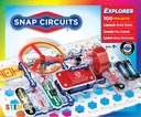 Kit di esplorazione elettronica Jr. SC-100, oltre 100 progetti, manuale di progetto a colori completo, 28 parti, giocattolo educativo STEM per bambini 8 +