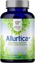 Utzy Naturals Allurtica | Sinus & Respiratory Support Supplemento con Quercetin e Sting Nettle | Supporto stagionale per adulti e bambini | Non Drowsy | 40 Capsule