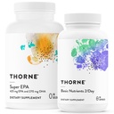 THORNE - Wellness Essentials Bundle - Omega-3 & Multivitamin Combo - Super EPA & Basic Nutrients 2/giorno - 30 Serve