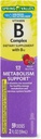 Integratore alimentare complesso di vitamina B con B12, aroma di bacche, 2 fl oz