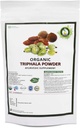 Polvere di triphala organica essenziale di R V 200gm/ 7.05oz/ 0.44lb- Realizzato in Haritaki, Vibhitaki e Amla 1:1:1 Triphala Churna Polvere USDA Organic Certified Herbal Supplement in Zip Lock Pouch
