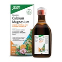 Floradix Calcium Magnesium Liquid Mineral & Vitamin Formula - Integratore di supporto Bone con Calcio, Magnesio, Vitamina D & Zinc - Vegetariano e Non OGM - 16.9 fl oz