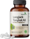 Futurebiotics Longjack Tongkat Ali Extra Strength Energy & Stamina Support - Non OGM, 90 capsule vegetariane