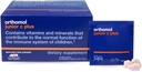 Orthomol Immun Junior C Plus, Multivitamin del bambino, aroma di mirtillo, alimentazione di 30 giorni