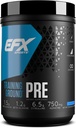 EFX Sports Training Ground Pre Workout Powder | Energy & Muscle Pumps | con Hydromax Glycerol, Citrulline, Beta Alanine | 300mg Caffeina | 20 Servings (Blueberry)