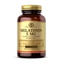 Solgar Melatonin 5 mg, 120 Nuggets - Aiuta a promuovere il relax e il riposo - Melatonina clinicamente studiata - Vegan, Gluten Free, Dairy Free, Kosher - 120 Serve
