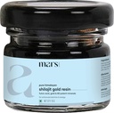 Mars Himalayan Shilajit Gold Resina – Estratto organicamente dall'Himalaya ad alta quota | Supporta energia naturale, vitalità e benessere | 15g - Confezione da 1