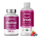 Promessa della mamma ferro liquido & Choline capsule Bundle