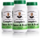 Dr. Christophers Formulas Tessuto completo e Bone, 440mg, 100 Capsule (3 Pack)