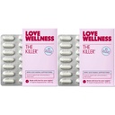Love Wellness The Killer | Vaginal Suppositories acido borico | Balances pH & Supports Odor Control, a Healthy Vaginal Balance and Environment | Fast-Acting & Fragrance-Free | Gentle & Effective | 28 Ct