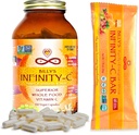 Bundle, 1 Bottiglia Vitamina C Capsule (30 Serve), 1 Scatola VIT C Snack Bar (12 Confezione)