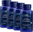 BioActive Complesso B completo Il complesso B più completo Formula 60 Capsule Vegetariani 4-Pak
