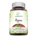 Incredibile India Arjuna (Made with Natural Arjuna) 500 Mg Supplemento | Capsule Vegetariani | Non OGM | Gluten-Free | Made in USA (1 Pack | 120 Count)