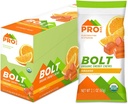 PROBAR - BOLT Organic Energy Chews, Arancione, Non OGM, Gluten-Free, USDA Certified Organic, Healthy, Natural Energy, Fast Fuel Gummies with Vitamins B & C (12 Conte)