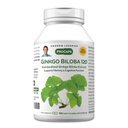 ANDREW LESSMAN Ginkgo Biloba 120mg - 180 Capsule - Estratto standardizzato per mantenere il flusso di ossigeno e nutrienti per alimentare il cervello. Supporta cervello, memoria e funzione cognitiva. Nessun Additivo