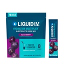 Liquid I.V.® Hydration Multiplier® - Açaí Berry - Idration Powder Packets | Electrolyte Powder Drink Mix | Convenient Single-Serving Sticks | Non-GMO | 16 Servings (Pacchetto di 12)