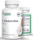L Glutamina 1000mg | Integratore alimentare per tessuti muscolari | Non OGM L-Glutamina per la salute e il rivestimento | Pillole non aromatizzate (100 Conteggio)