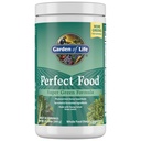 Garden of Life Perfect Food Super Green Formula - 30 Serve, 45 Superfoods, Verdi, Frutta e Veggie Succo Superfood Powder Supplement, Probiotici, Spirulina Organica per Digestione e Salute Immune