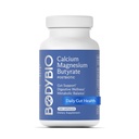 BodyBio Butyrate - Postbiotico per Gut Health, Supporto Digestivo, Bloat, Gas & Constipation Relief, Leaky Gut Repair - Calcio, Magnesio + Integratore di Acido Butirico per GI Wellness
