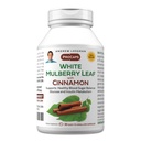 ERE LESSMAN Foglia di gelso bianco con cannella 30 Softgels - Foglia di gelso bianco standardizzato con Estratto di corteccia di cannella.