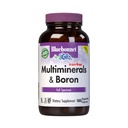 Bluebonnet Multi Minerals Supplemento Plus Boron Chelated Magnesium Potassium Copper Selenium Manganese Chromium & Zinc Complex for Women & Men - No Iron, Non OGM, Gluten-Free - 180 Capsule vegetali