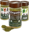 Moringa organico non OGM, Shilajit, Turmeric, Soursop, Gotukola e polvere di miscela di succo verde Amla, alimentazione di 3 mesi