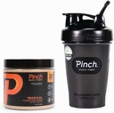 Pinch Magic Fiber & Shaker Combo | Integratore di fibre prebiotiche per la salute digestiva, Keto, Vegan, Sugar-Free | Include BPA-Free Shaker per la miscelazione e il viaggio | USA-Made | 28-Day Supply | 20 oz