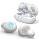 Apparecchi acustici-auricolare per anziani, Amplificatore per apparecchi acustici, Over the Counter Hearing Aids for Adults, Amplificatore acustico per orecchie Amplificatore acustico personale per anziani con batteria, Bianco