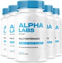(5 Pack) Alpha Labs, Alpha Labs Capsule, AlphaLabs, Alfa Labs, Alpha Labs Max Performance, Formula avanzata, Alpha Labs, Alpha Strenght Labs, Alpha Lab, Alfa Labs Capsule, 300 Capsule per 5 Mesi