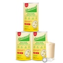Polvere proteica almased per il corredo di perdita di peso per gli uomini e le donne, Agitazione naturale di sostituzione del meal per la perdita di peso, supplemento, 27 grammi di proteine per il consumo (aroma originale, 3 cans @ 17.6 oz ea + Scoop)
