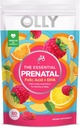 Gomma Prenatale Multivitamina OLLY, Supporta la crescita sana e lo sviluppo del cervello, Acido Folico, Vitamina D, Omega 3 DHA, Chewable Supplement, Citrus Berry Flavor, Fornitura 40-Day - 80 Conteggio Pouch