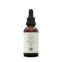 Tintura dell'estratto di erbe senza alcool B60 Genziano, gocce liquide concentrate Natural USDA Genziano organico (Gentiana Lutea) Radice secca (2 fl oz)