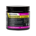 BODi Energize Pre Workout Powder - Beta-Alanine, Quercetin & Low-Dose Caffeine Formula per potenziare l'energia e la messa a fuoco, aumentare l'energia e il supplemento di resistenza, bacche miste, 40 Servings