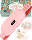 Calze Stuffers per le donne portatile riscaldamento Pad per periodi Cramps Cordless Electric Menstrual Riscaldamento Pad per Cramp Relief Travel Idea Regali di Natale per le donne Suo mamma adolescenti ragazze madre