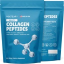 Peptidi multi collagene polvere, tipo I,II,III,V,X, Biotina & vitamina C, integratore naturale per pelle sana, capelli, unghie, giunti - non aromatizzato