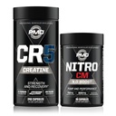 PMD Sports CR5 Professional Creatine Complex (240 capsule) Sport Nitro CM Ossido nitrico (90 capsule)
