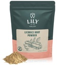 Polvere di radice di liquirizia/liquirizia della valle - Mulethi di terra Fonte dall'India - Dolore naturale - Vegan & Gluten-Free - Confezionato in Sacca Resealable (16oz, 453g)