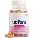 Soluzione UT-Fem - Flush del tratto urinario veloce per le donne, supporto UTI attivo, promuove la pulizia e il comfort, clinica-forza D-Mannose, mirtillo e ingredienti naturali - 60 capsule vegane
