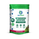 BioTrust Metabo Greens Superfood Powder - Super Greens Powder, Fruit & Veggie Blend with Clinically Studied Spectra - Non OGM, Soy Free, Gluten Free, Dairy Free, Energizing Berry Flavor (30 Servings)