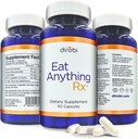 Dirobi Mangia tutto Xylose Isomerase Fructose Malabsorption Enzymes, FODMAP Supplement, Enzimi Digestivi per Lattosio Migliore, Grasso, Proteine & Carboidrate Digestione Gas & Bloating Relief 60 capsule