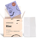 CorneaCare Rise: Wipes Eyelid | Pulsanti per occhi secchi | Pulire palpebra con olio d'albero del tè e acido ialuronico | Viaggio pronto | 30 Conte