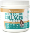 CB Integra Multi Collagen Protein – Collage idrolizzato per Joint, Skin, Gut, Hair & Nail Health – Polvere aromatizzata alla vaniglia con tipi I, II, III, V & X – Grass-Fed & Clean – 58 Serve