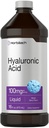 Horbäach Liquid Hyaluronic Acid Supplement | 100 mg | 16 oz | Mixed Berry Flavor | Non OGM e Gluten Free Formula