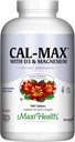 Calcio 1000 mg con vitamina D3 (400 UI) e Magnesio (750 mg) - Supplemento dietetico per ossa, denti, supporto congiunto - per uomini e donne - 360 compresse